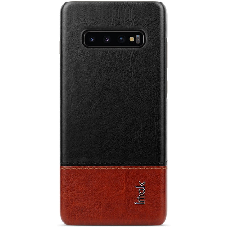 IMAK Ruiyi Series Concise Slim PU + PC Protective Case for Galaxy S10