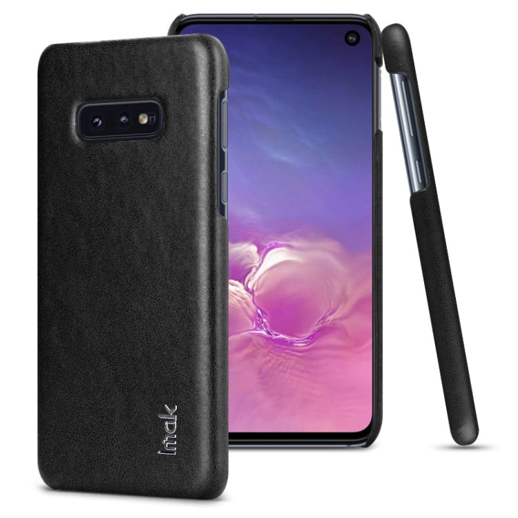 IMAK Ruiyi Series Concise Slim PU + PC Protective Case for Galaxy S10e