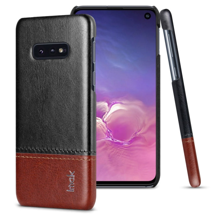 IMAK Ruiyi Series Concise Slim PU + PC Protective Case for Galaxy S10e