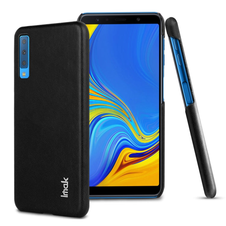 IMAK Ruiyi Series Concise Slim PU + PC Protective Case for Galaxy A7 (2018)