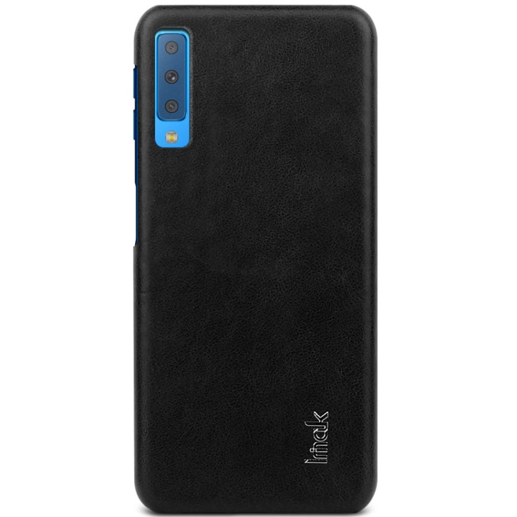 IMAK Ruiyi Series Concise Slim PU + PC Protective Case for Galaxy A7 (2018)