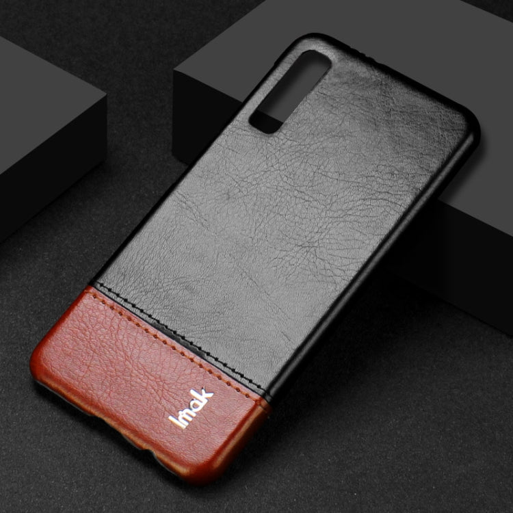 IMAK Ruiyi Series Concise Slim PU + PC Protective Case for Galaxy A7 (2018)