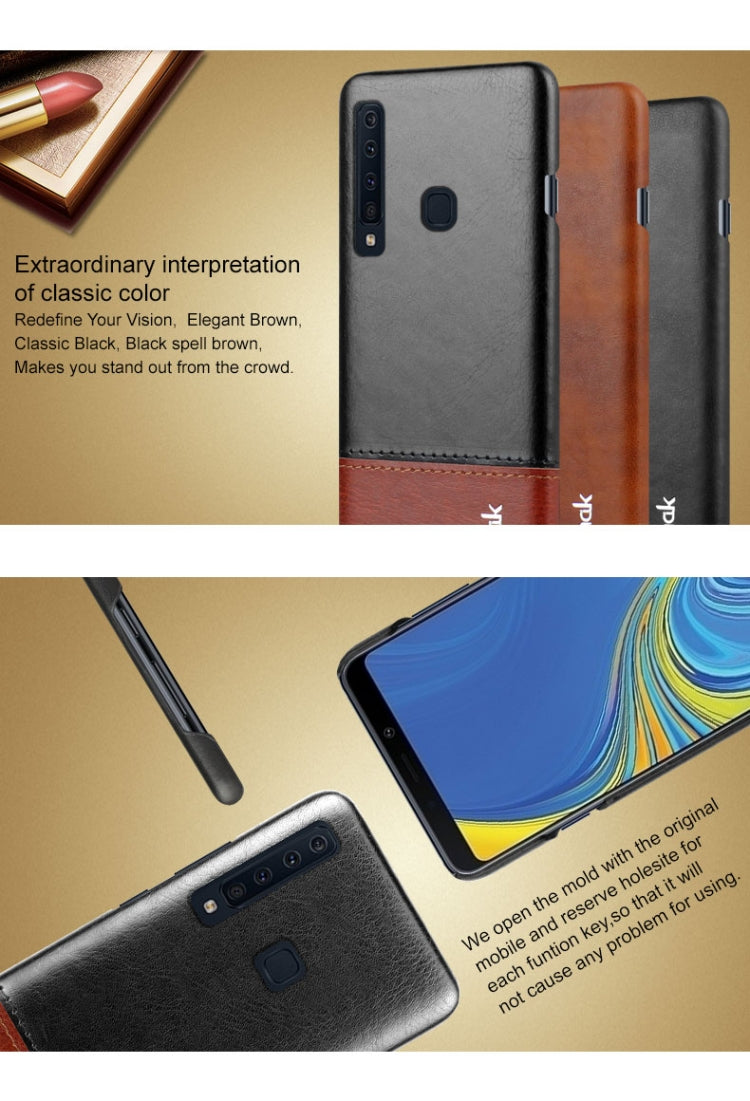 IMAK Ruiyi Series Concise Slim PU + PC Protective Case for Galaxy A9 (2018) / A9s