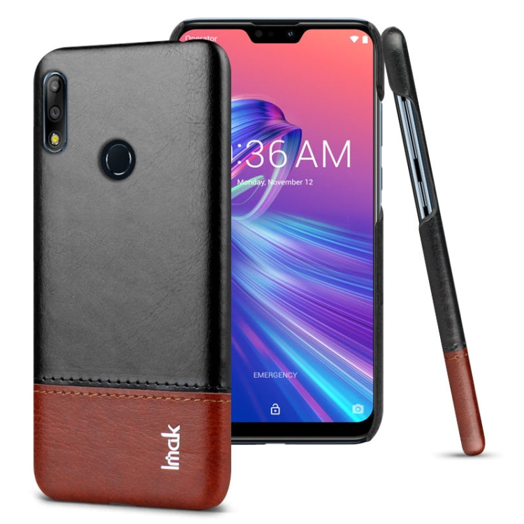 IMAK Ruiyi Series Concise Slim PU + PC Protective Case for Asus Zenfone Max Pro (M2) ZB631KL