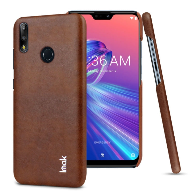 IMAK Ruiyi Series Concise Slim PU + PC Protective Case for Asus Zenfone Max (M2) ZB633KL