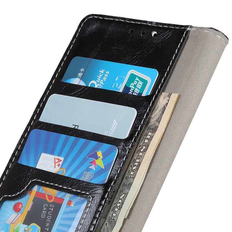 Magnetic Retro Crazy Horse Texture Horizontal Flip Leather Case with Holder & Card Slots & Wallet for HTC D19+