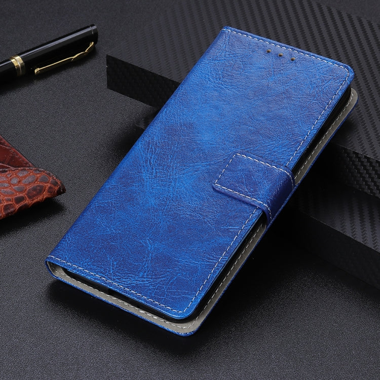 Magnetic Retro Crazy Horse Texture Horizontal Flip Leather Case with Holder & Card Slots & Wallet for HTC D19+