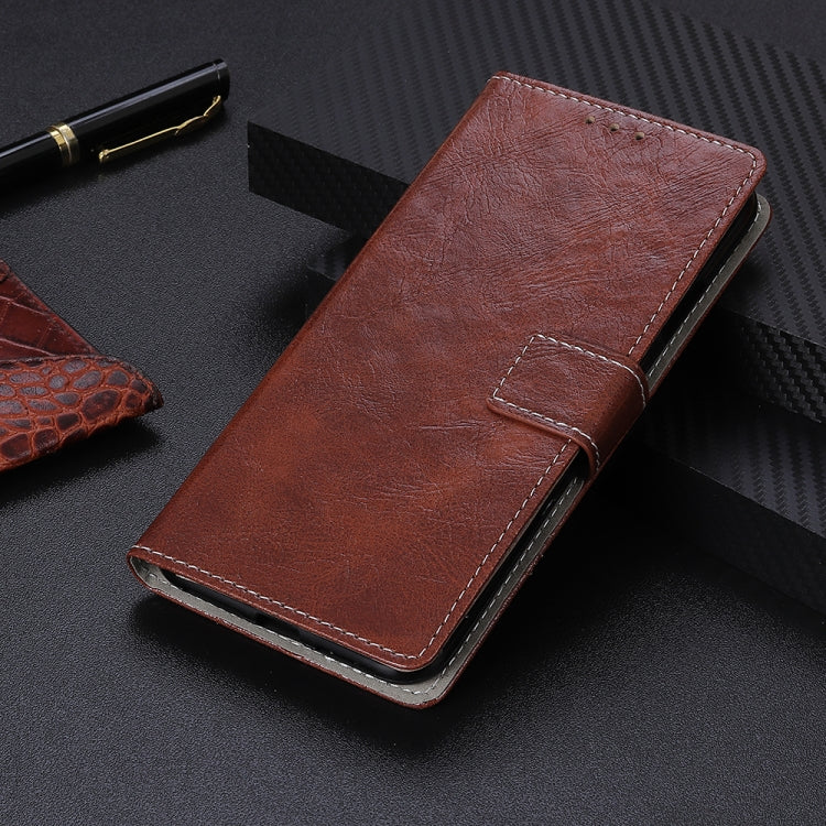Magnetic Retro Crazy Horse Texture Horizontal Flip Leather Case with Holder & Card Slots & Wallet for Google Pixel 4