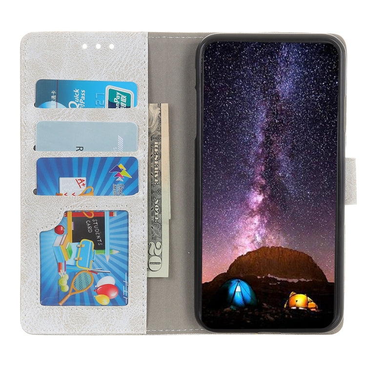 Magnetic Retro Crazy Horse Texture Horizontal Flip Leather Case with Holder & Card Slots & Wallet for Google Pixel 4