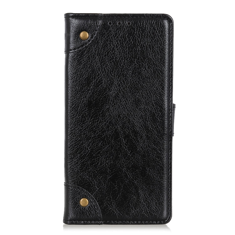 Copper Buckle Nappa Texture Horizontal Flip Leather Case with Holder & Card Slots & Wallet for OPPO Reno Z