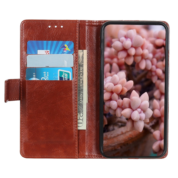 Copper Buckle Nappa Texture Horizontal Flip Leather Case with Holder & Card Slots & Wallet for OPPO Reno Z