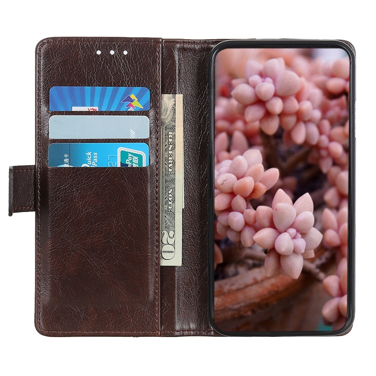 Copper Buckle Nappa Texture Horizontal Flip Leather Case with Holder & Card Slots & Wallet for OPPO Reno Z