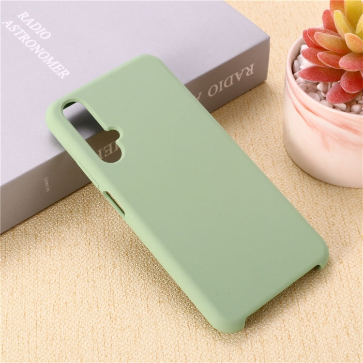 Solid Color Liquid Silicone Dropproof Protective Case for Huawei Honor 20