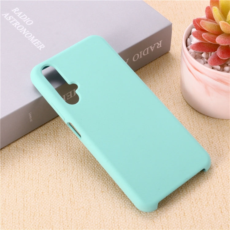 Solid Color Liquid Silicone Dropproof Protective Case for Huawei Honor 20