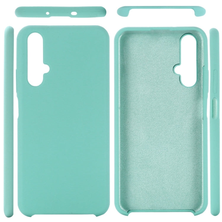 Solid Color Liquid Silicone Dropproof Protective Case for Huawei Honor 20