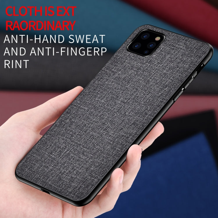 Shockproof Cloth Texture PC+ TPU Protective Case for iPhone 11
