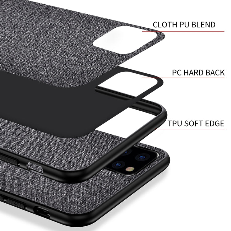 Shockproof Cloth Texture PC+ TPU Protective Case