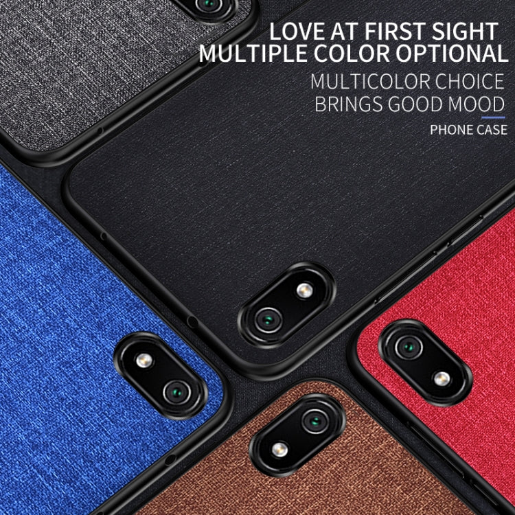 Shockproof Cloth Texture PC+ TPU Protective Case for Xiaomi Redmi 7A