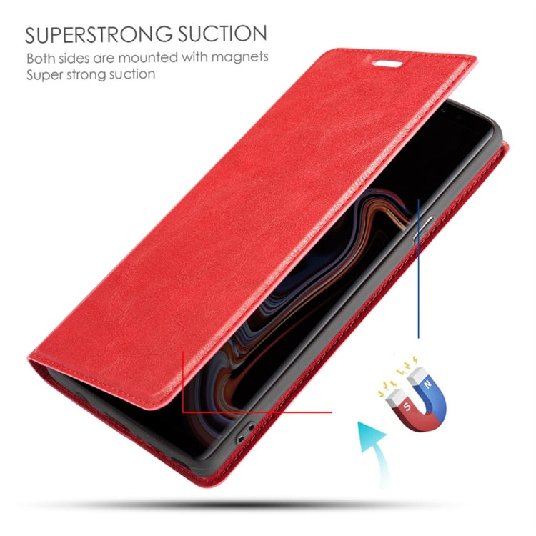 Retro Simple Ultra-thin Magnetic Horizontal Flip Leather Case with Holder & Card Slots & Lanyard for Galaxy Note 10