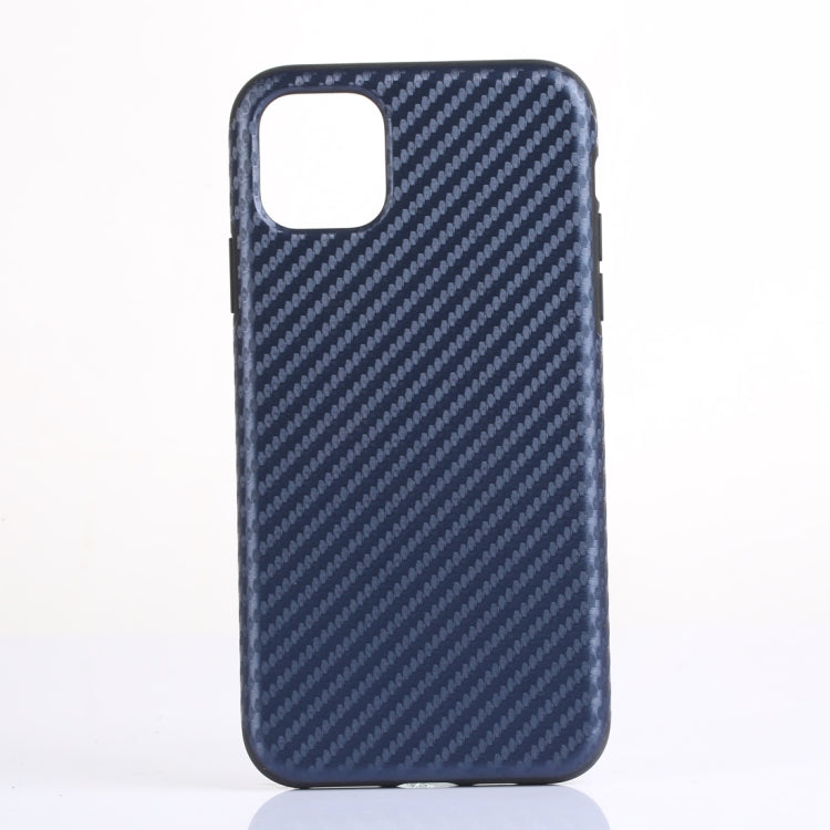 For iPhone 11 Pro Carbon Fibre TPU Protective Case