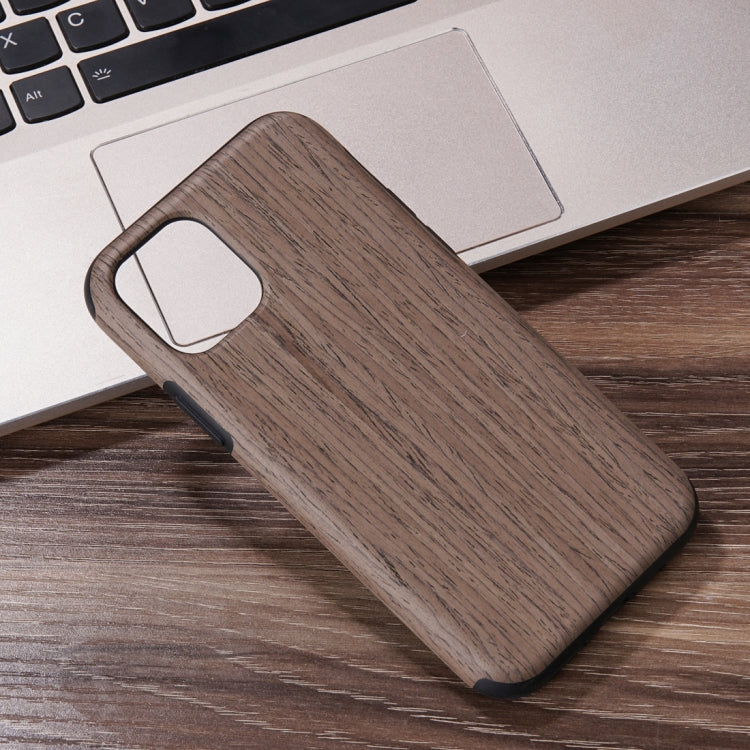 For iPhone 11 Pro Wood Texture TPU Protective Case