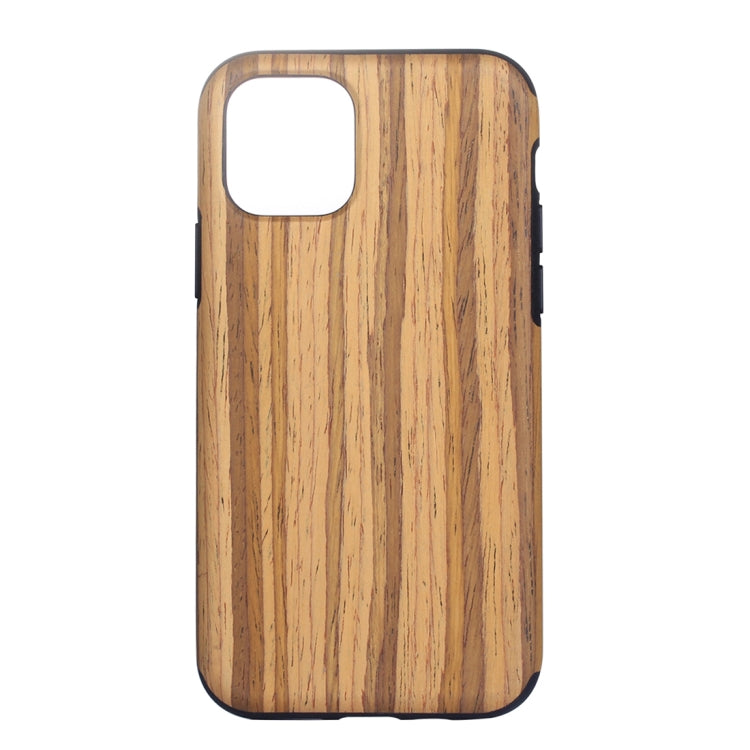 For iPhone 11 Wood Texture TPU Protective Case