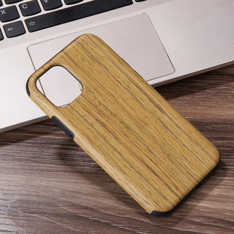 For iPhone 11 Pro Max Wood Texture TPU Protective Case