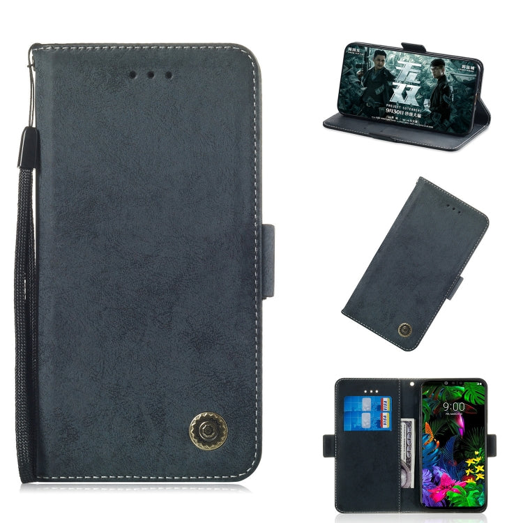 Multifunctional Horizontal Flip Retro Leather Case with Card Slot & Holder for LG G8 ThinQ