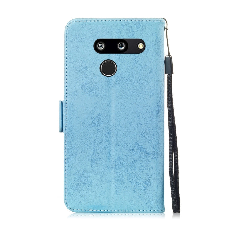 Multifunctional Horizontal Flip Retro Leather Case with Card Slot & Holder for LG G8 ThinQ