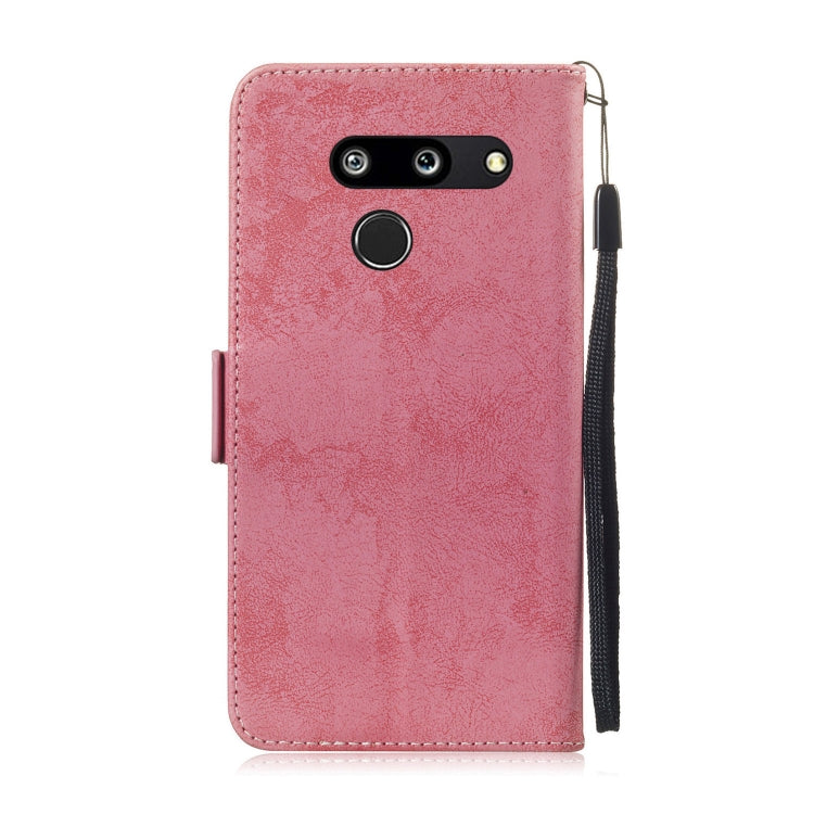 Multifunctional Horizontal Flip Retro Leather Case with Card Slot & Holder for LG G8 ThinQ