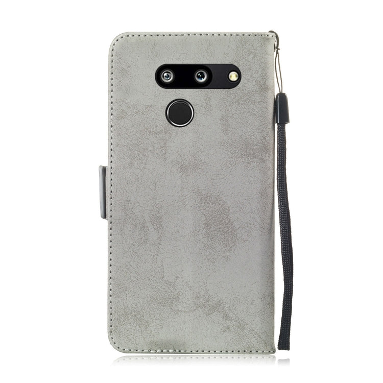 Multifunctional Horizontal Flip Retro Leather Case with Card Slot & Holder for LG G8 ThinQ