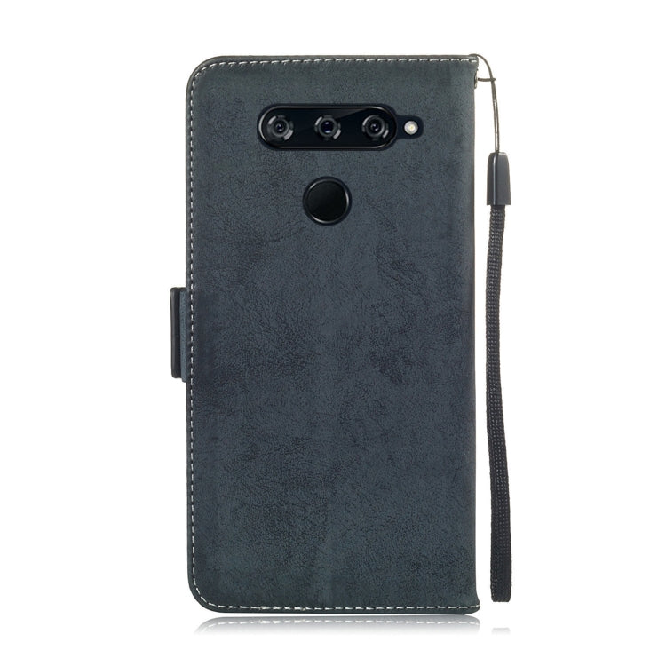 Multifunctional Horizontal Flip Retro Leather Case with Card Slot & Holder for LG V40 ThinQ