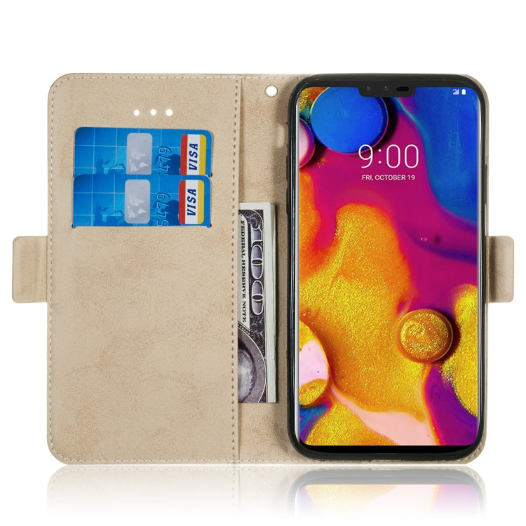 Multifunctional Horizontal Flip Retro Leather Case with Card Slot & Holder for LG V40 ThinQ