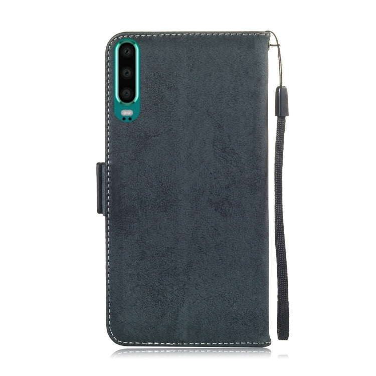 Multifunctional Horizontal Flip Retro Leather Case with Card Slot & Holder for Huawei P30