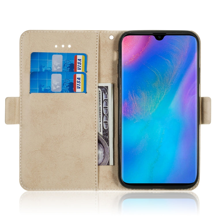 Multifunctional Horizontal Flip Retro Leather Case with Card Slot & Holder for Huawei P30 Pro