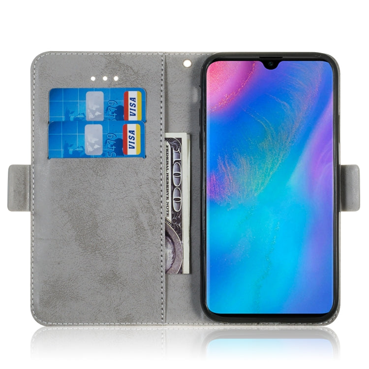 Multifunctional Horizontal Flip Retro Leather Case with Card Slot & Holder for Huawei P30 Pro