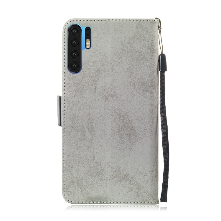 Multifunctional Horizontal Flip Retro Leather Case with Card Slot & Holder for Huawei P30 Pro