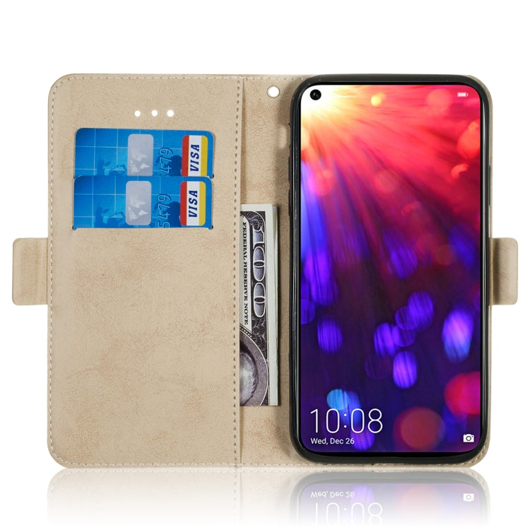 Multifunctional Horizontal Flip Retro Leather Case with Card Slot & Holder for Huawei Honor View 20