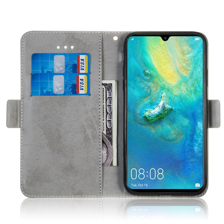 Multifunctional Horizontal Flip Retro Leather Case with Card Slot & Holder for Huawei Mate 20 X