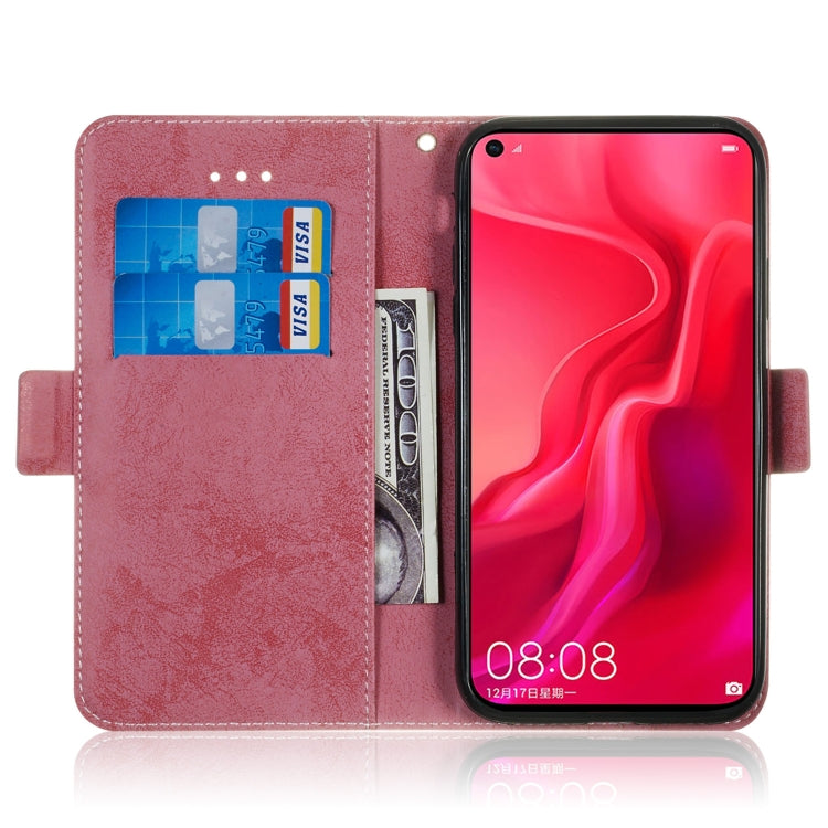 Multifunctional Horizontal Flip Retro Leather Case with Card Slot & Holder for Huawei Nova 4