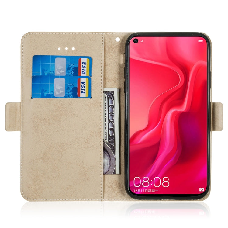 Multifunctional Horizontal Flip Retro Leather Case with Card Slot & Holder for Huawei Nova 4
