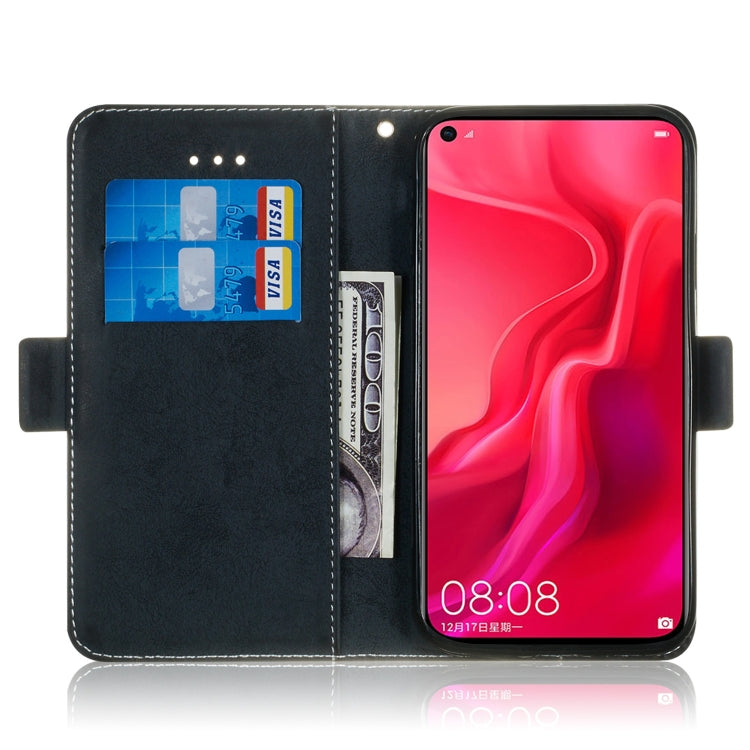 Multifunctional Horizontal Flip Retro Leather Case with Card Slot & Holder for Huawei Nova 4