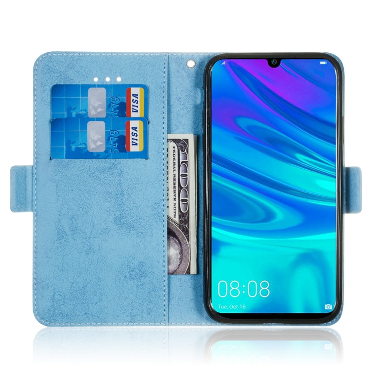 Multifunctional Horizontal Flip Retro Leather Case with Card Slot & Holder for Huawei Psmart 2019 / Honor 10 Lite