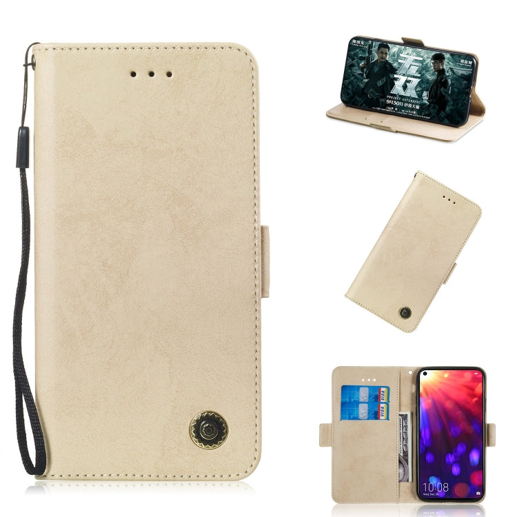 Multifunctional Horizontal Flip Retro Leather Case with Card Slot & Holder for Huawei Psmart 2019 / Honor 10 Lite