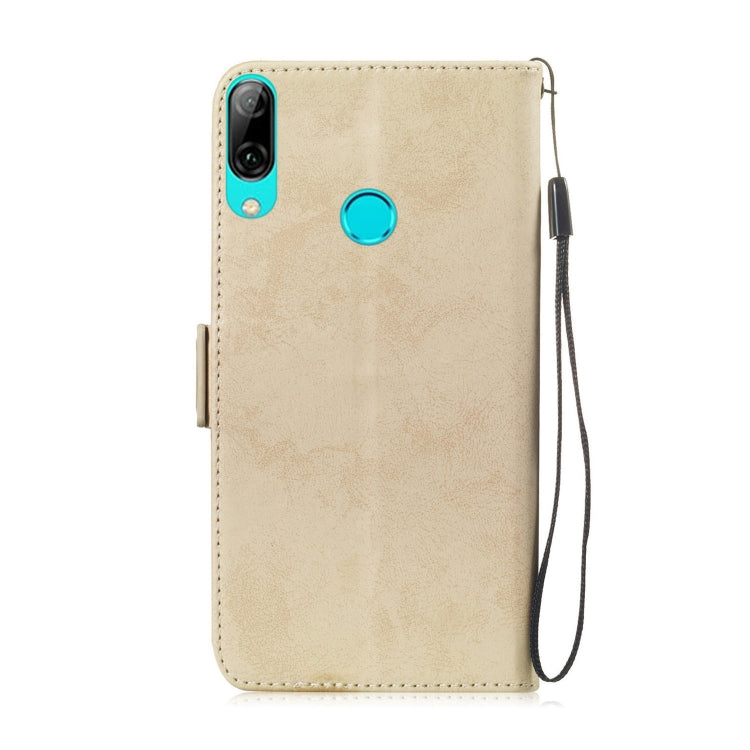 Multifunctional Horizontal Flip Retro Leather Case with Card Slot & Holder for Huawei Psmart 2019 / Honor 10 Lite