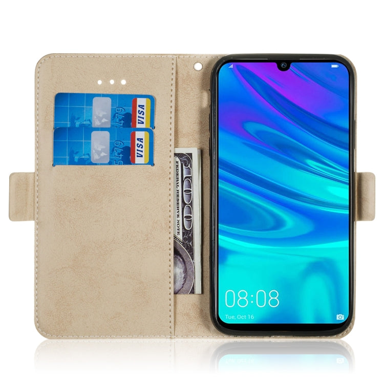 Multifunctional Horizontal Flip Retro Leather Case with Card Slot & Holder for Huawei Psmart 2019 / Honor 10 Lite