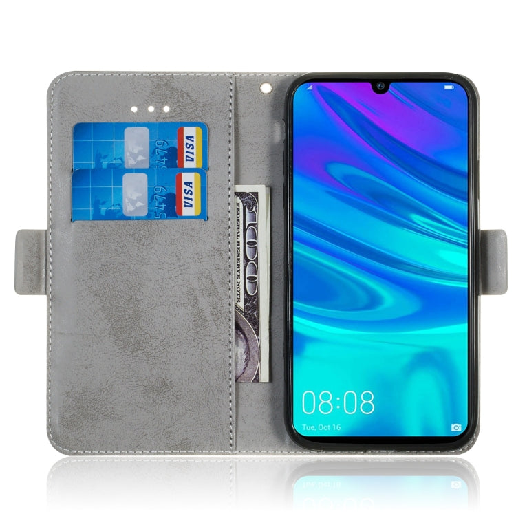 Multifunctional Horizontal Flip Retro Leather Case with Card Slot & Holder for Huawei Psmart 2019 / Honor 10 Lite