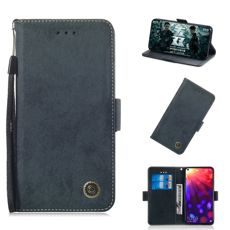 Multifunctional Horizontal Flip Retro Leather Case with Card Slot & Holder for Huawei Psmart 2019 / Honor 10 Lite