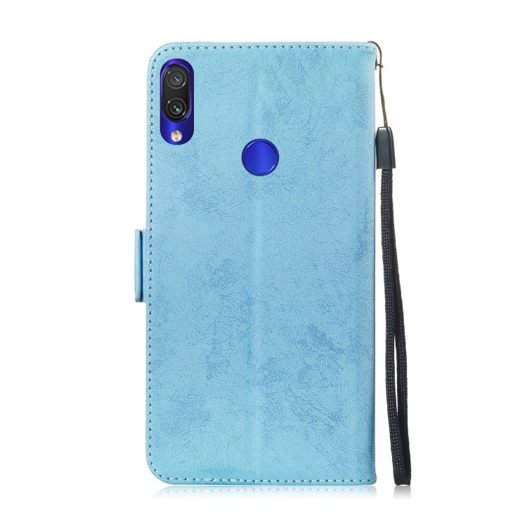 Multifunctional Horizontal Flip Retro Leather Case with Card Slot & Holder for Xiaomi Redmi Note 7