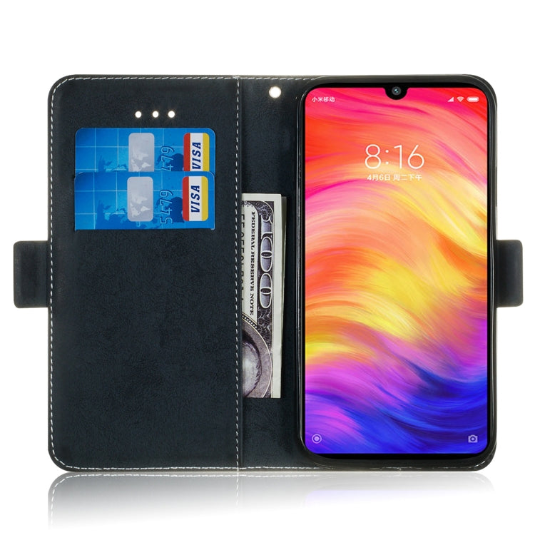 Multifunctional Horizontal Flip Retro Leather Case with Card Slot & Holder for Xiaomi Redmi Note 7